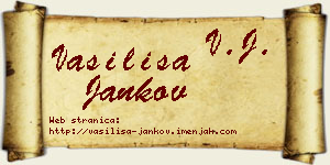 Vasilisa Jankov vizit kartica